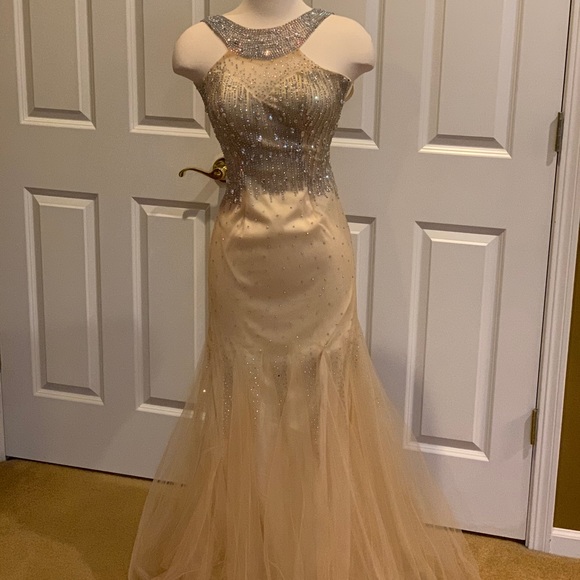 Anny Lee Dresses & Skirts - Anny Lee light champagne dress